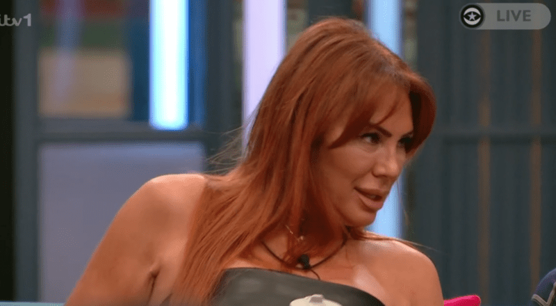 Lauren Simon in the Celebrity Big Brother house