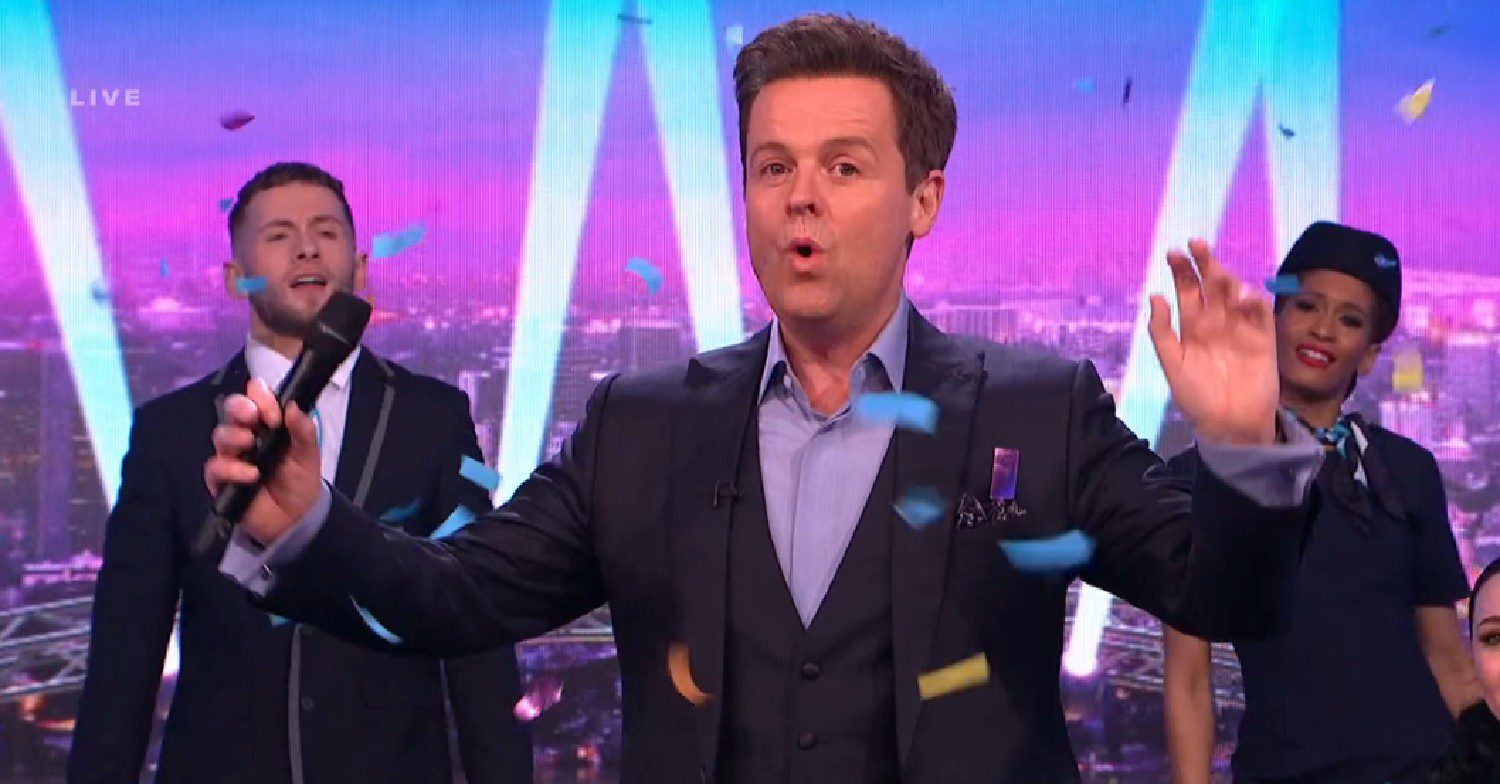 Dec Donnelly visibly emotional on Saturday Night Takeaway 2024