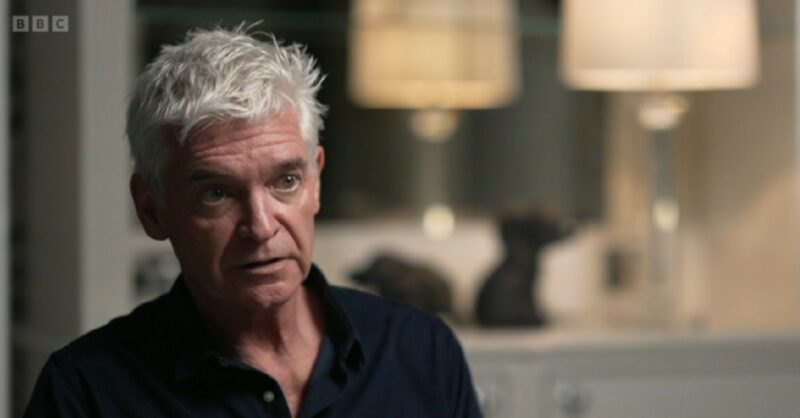 Phillip Schofield speaking in BBC interview