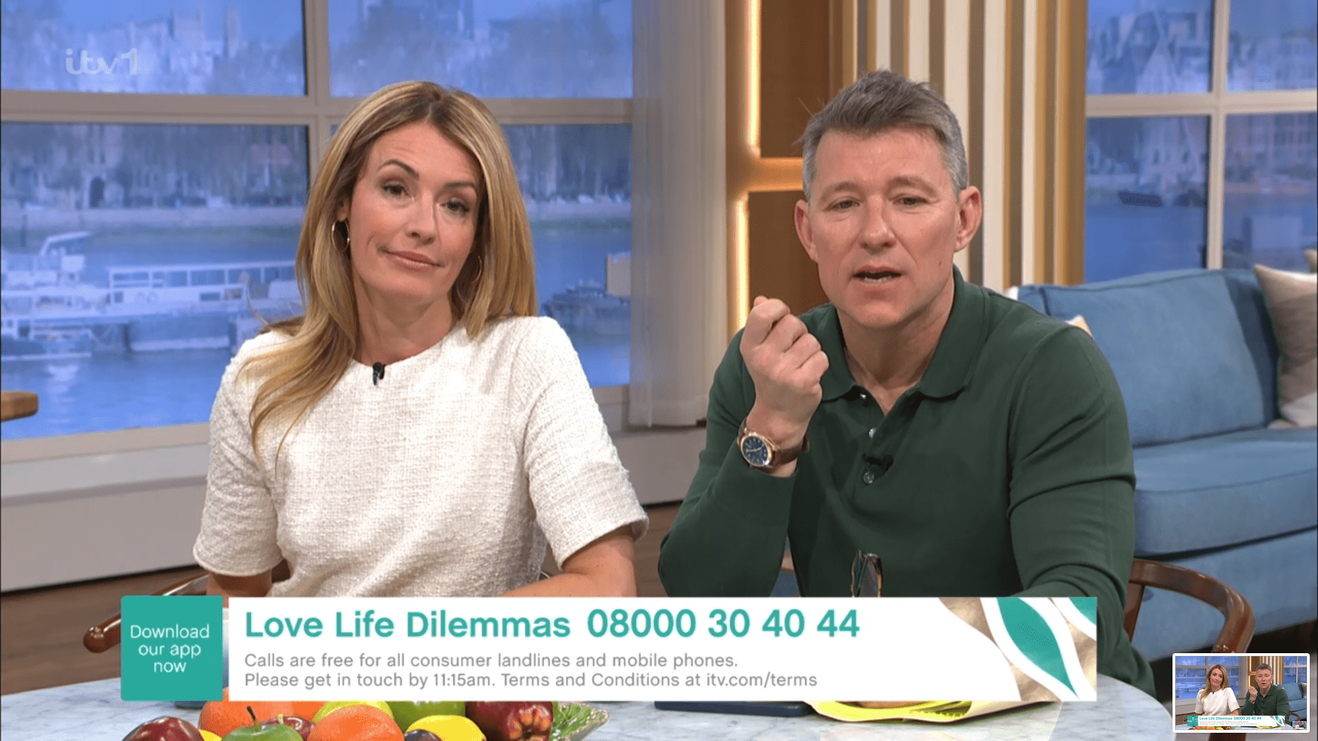 This Morning presenters Cat Deeley and Ben Shephard fronting the show