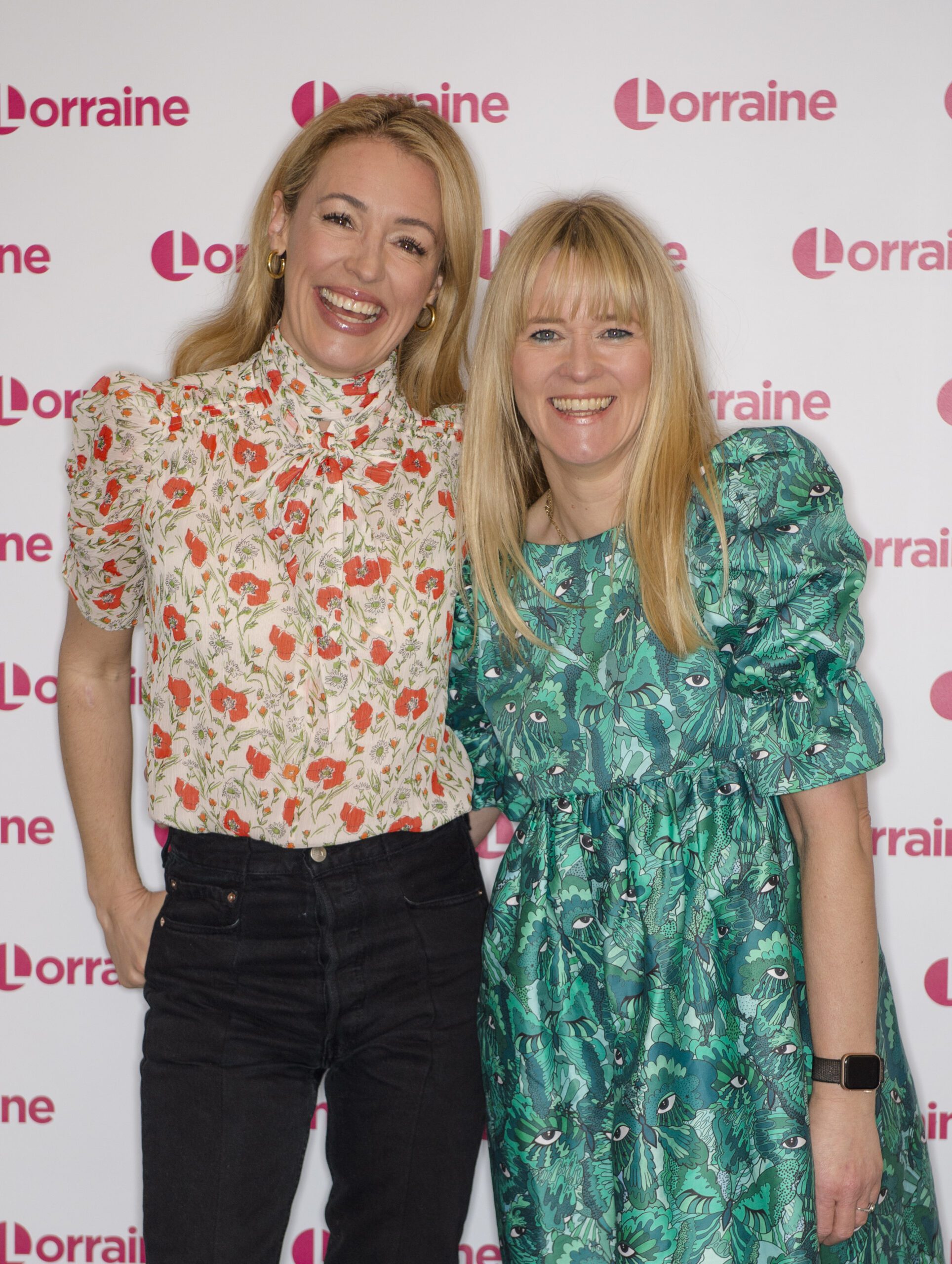 Cat Deeley and her good friend Edith Bowman