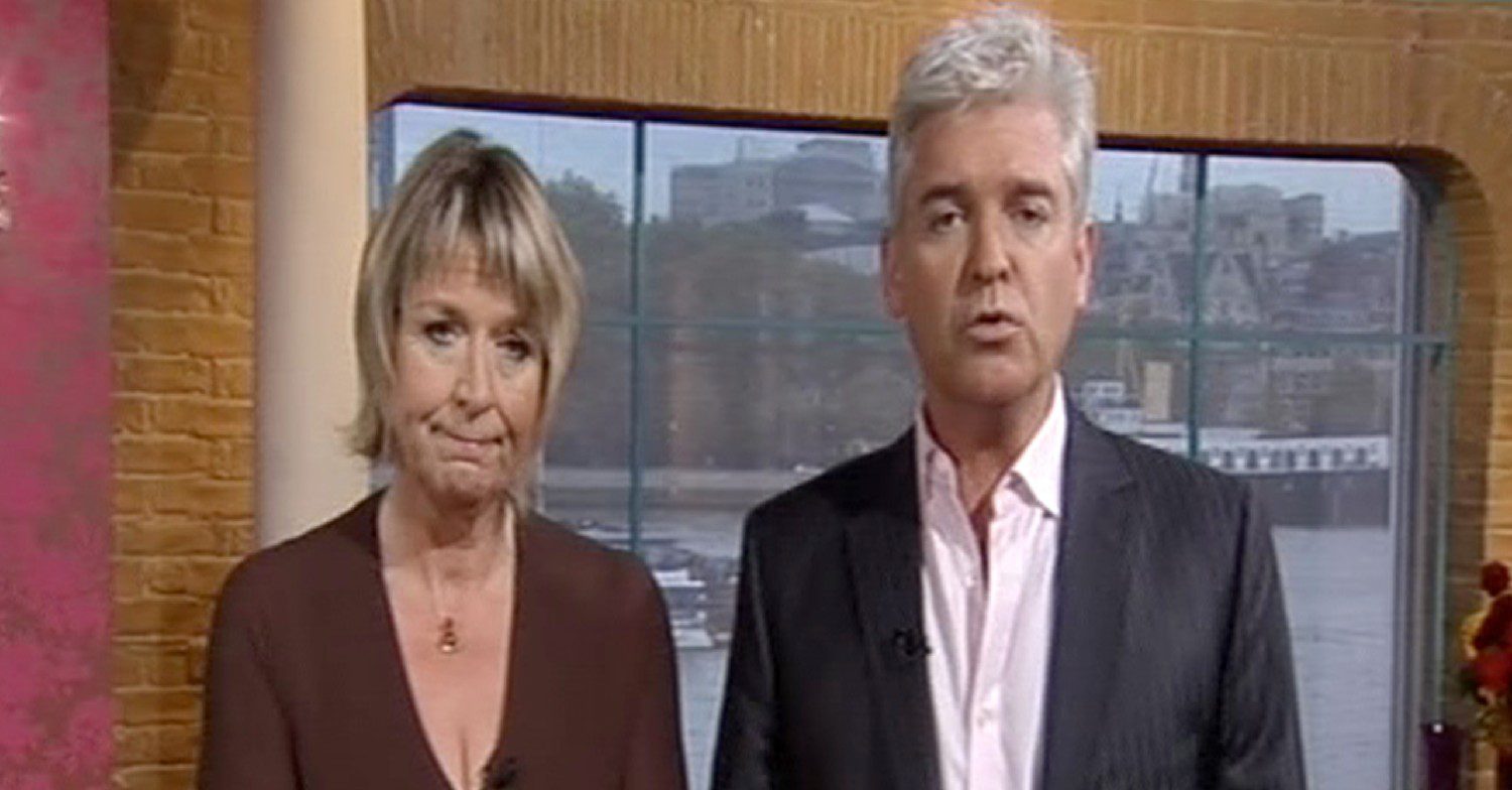 Fern Britton and Phillip Schofield presenting This Morning