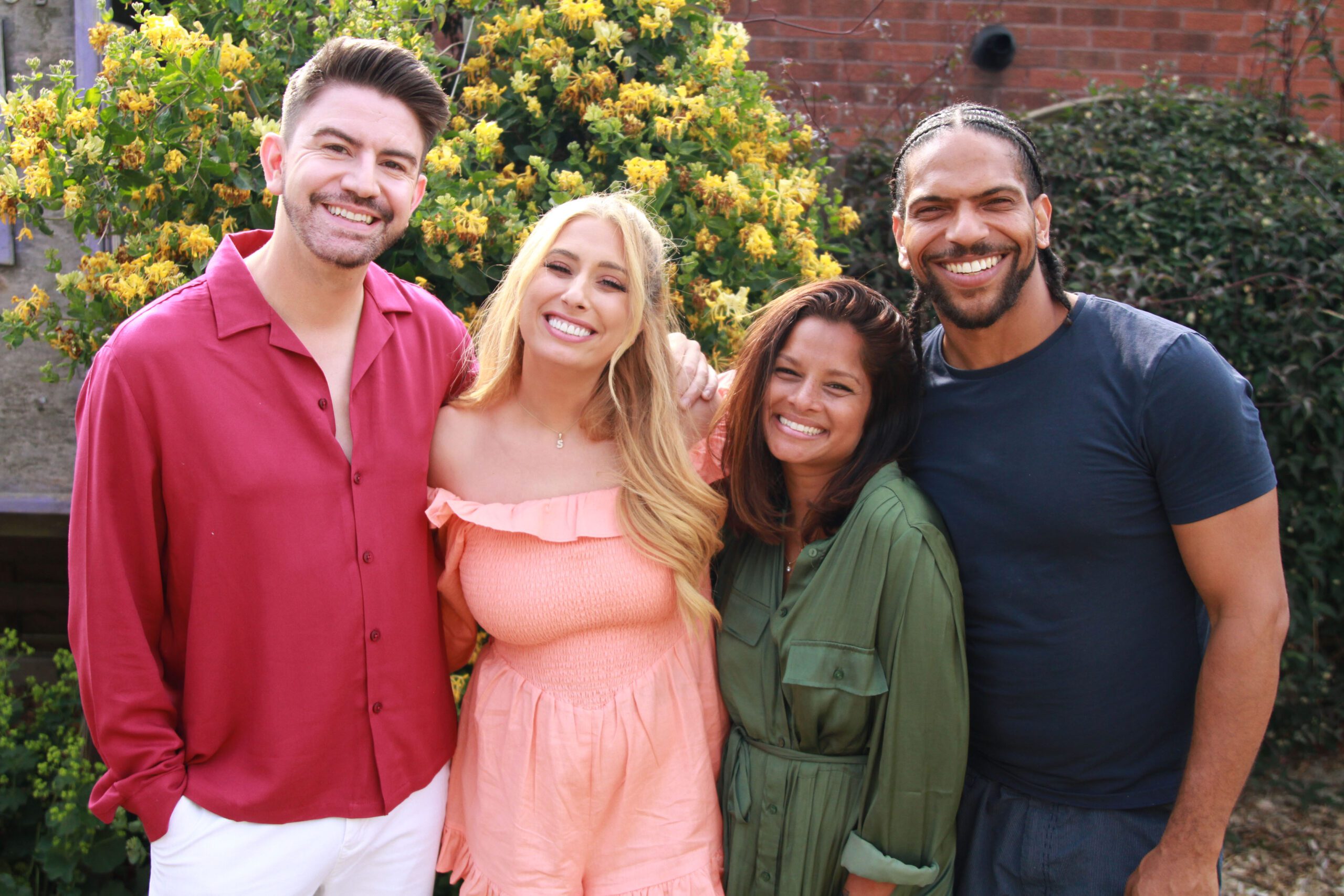 The team from Sort Your Life Out including Stacey Solomon and Dilly Carter