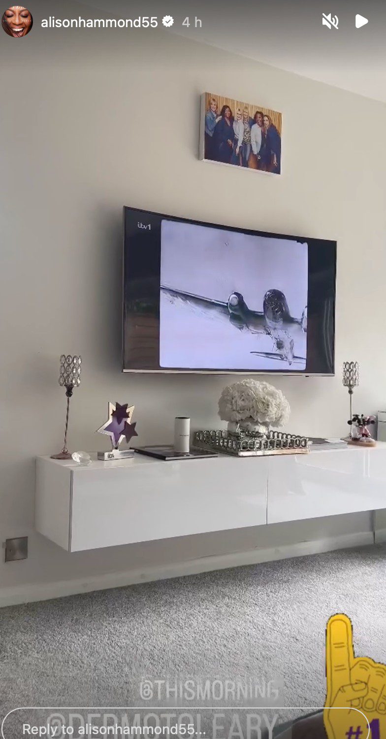 Alison Hammond's new home living room