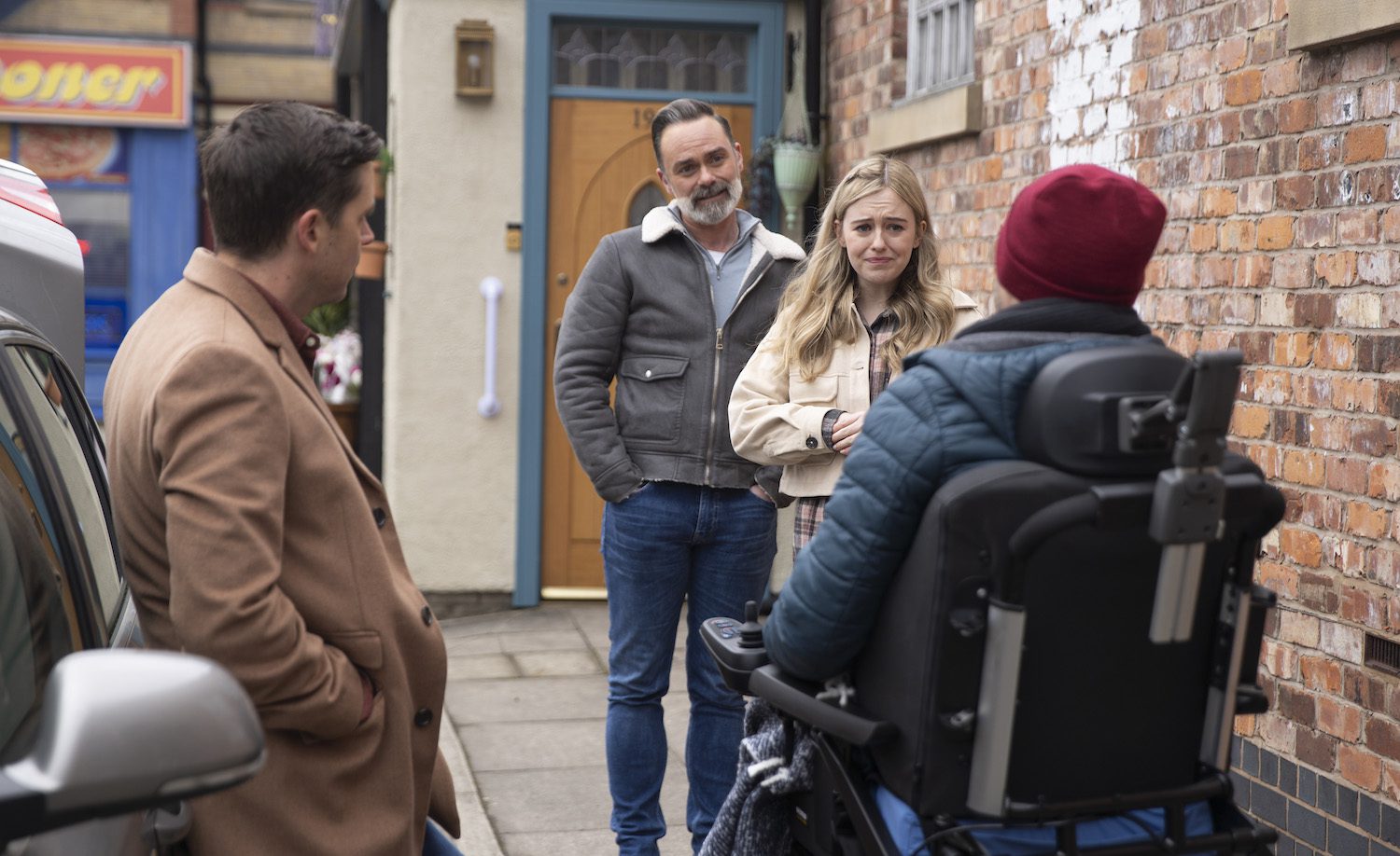 Summer, Todd, Billy and Paul say a tearful goodbye in Corrie