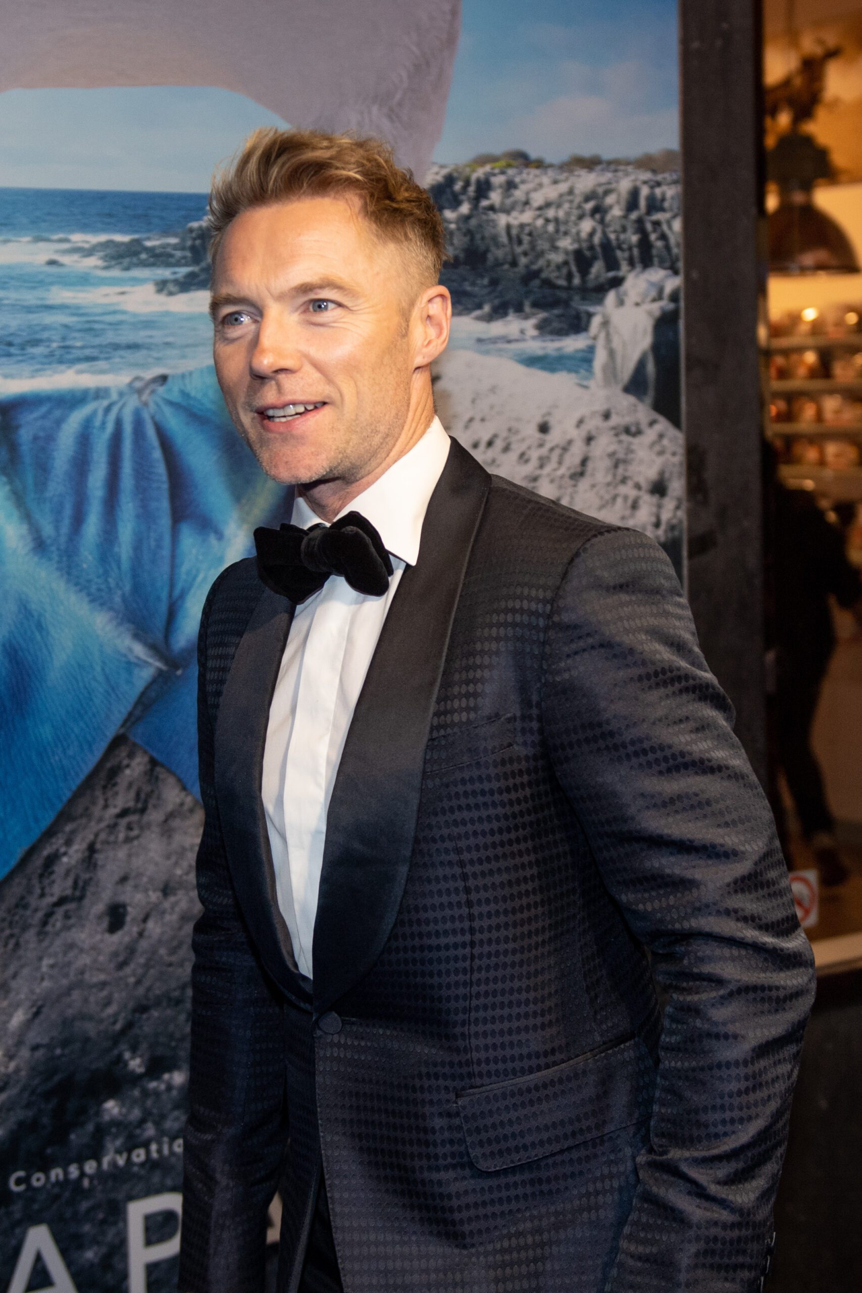 Ronan Keating smiling