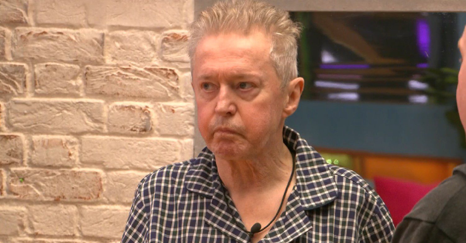 Louis Walsh in the Celebrity Big Brother house