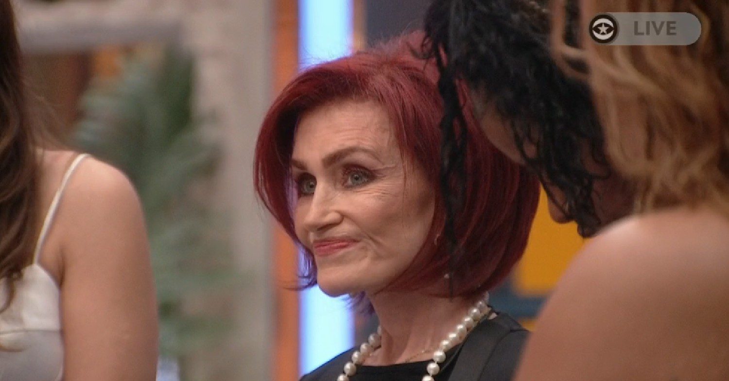 Sharon Osbourne in the Celebrity Big Brother house