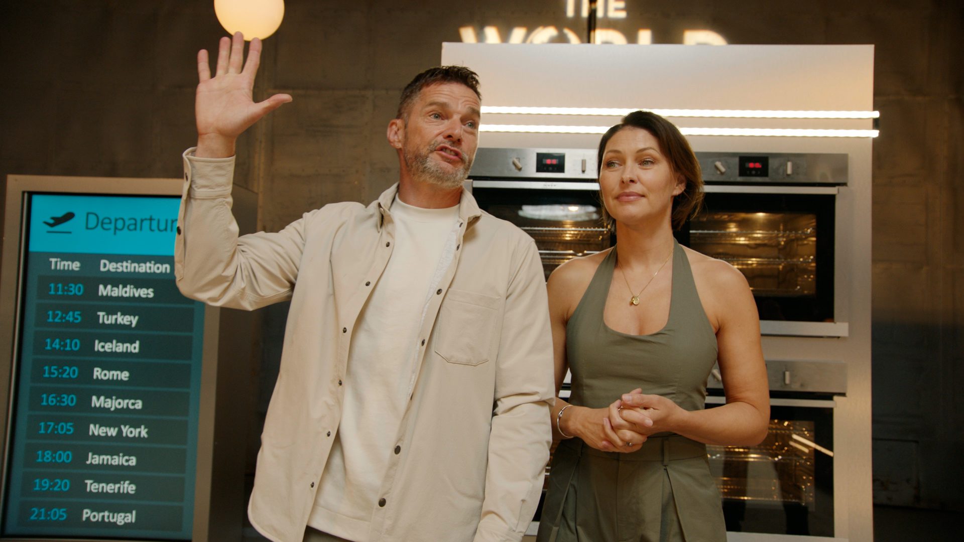 Fred Sirieix and Emma Willis on The World Cook