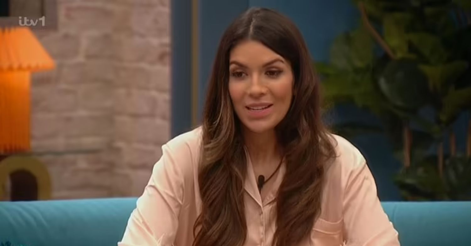 Ekin-Su smiling in the Celebrity Big Brother house