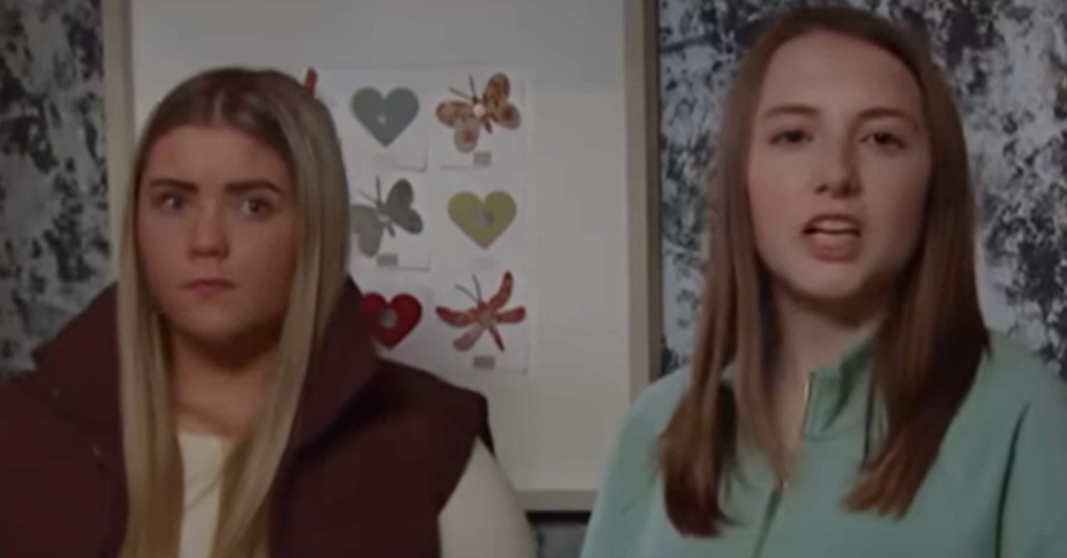 Emmerdale's Cathy and Angelica are serious