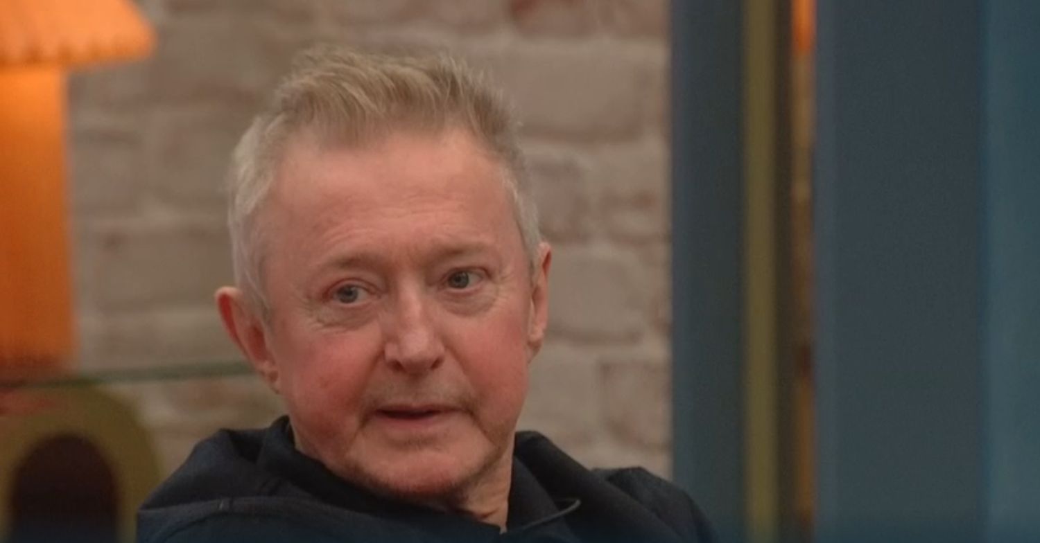 Louis Walsh in the Celebrity Big Brother house