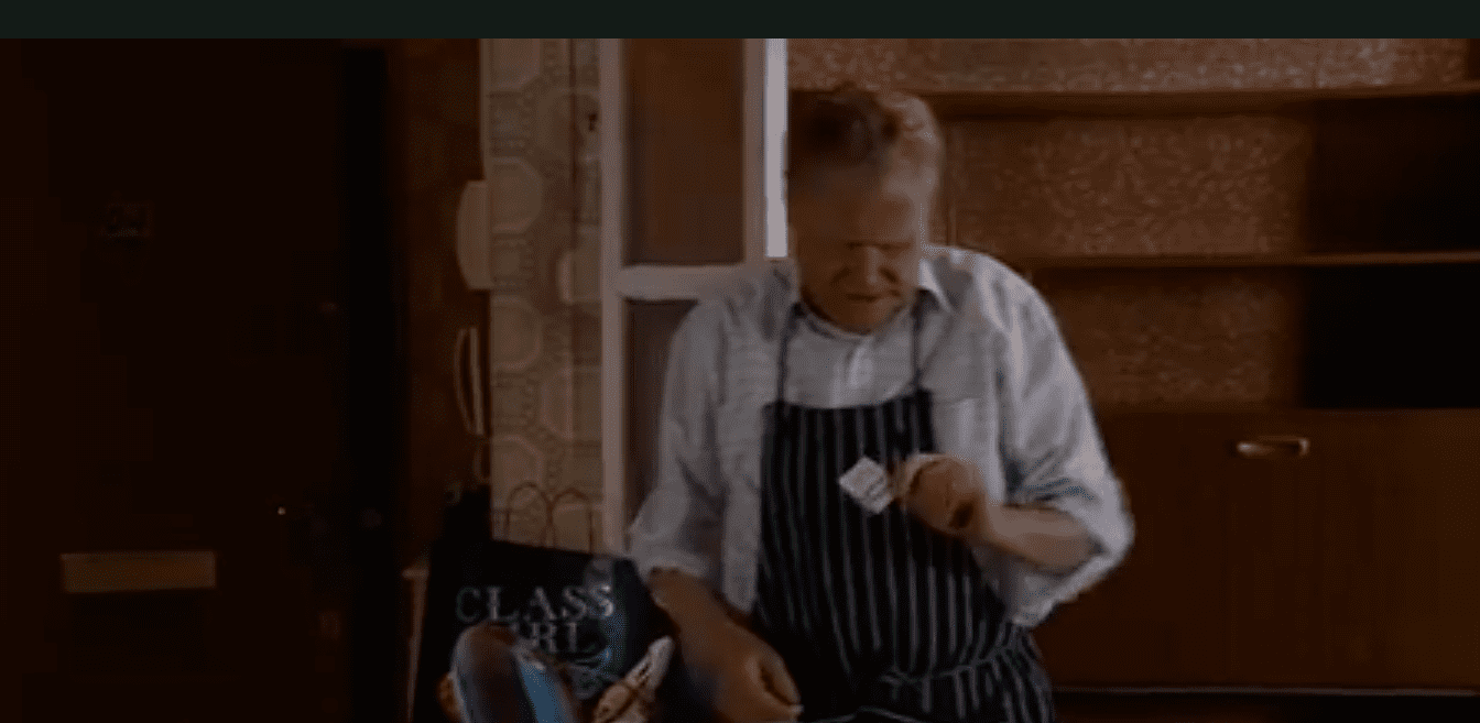 Roy finds the condom wrapper