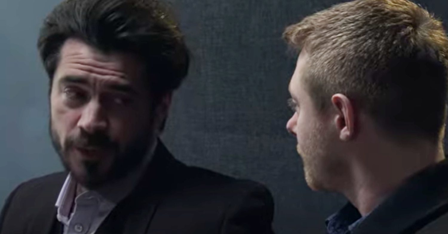 Coronation Street's Adam and Daniel are at the police station