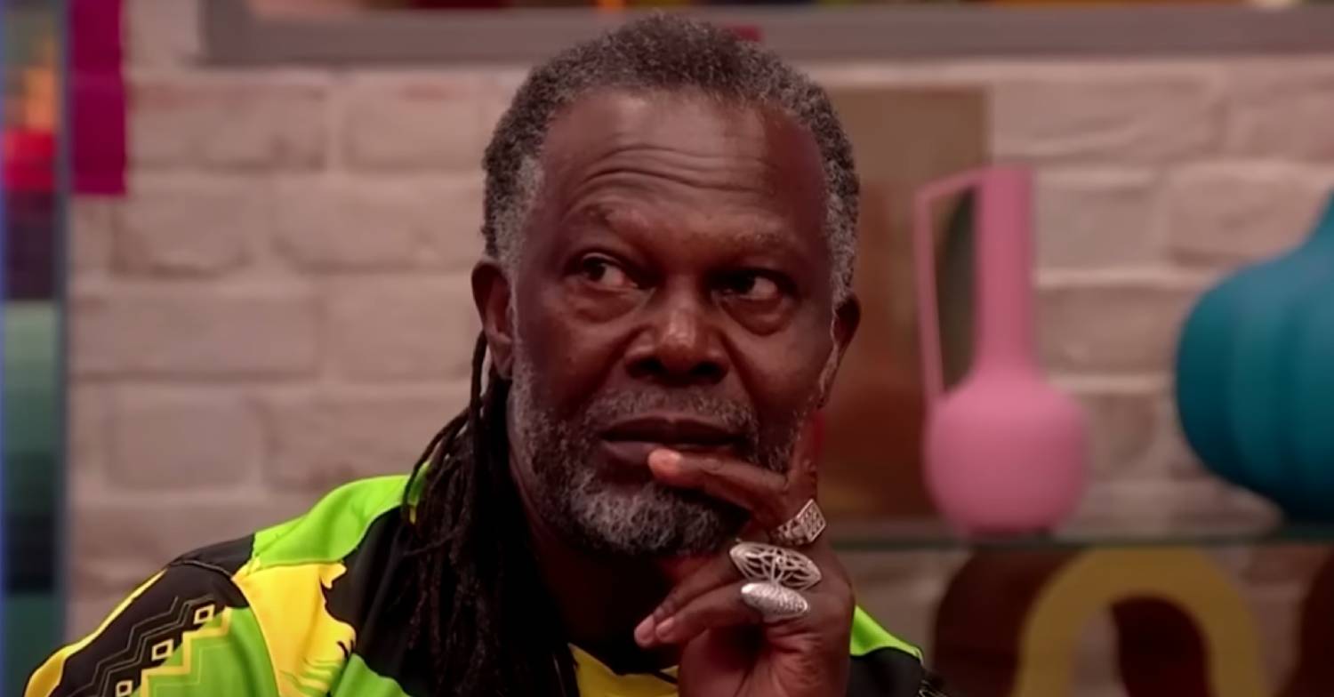Levi Roots looks concerned