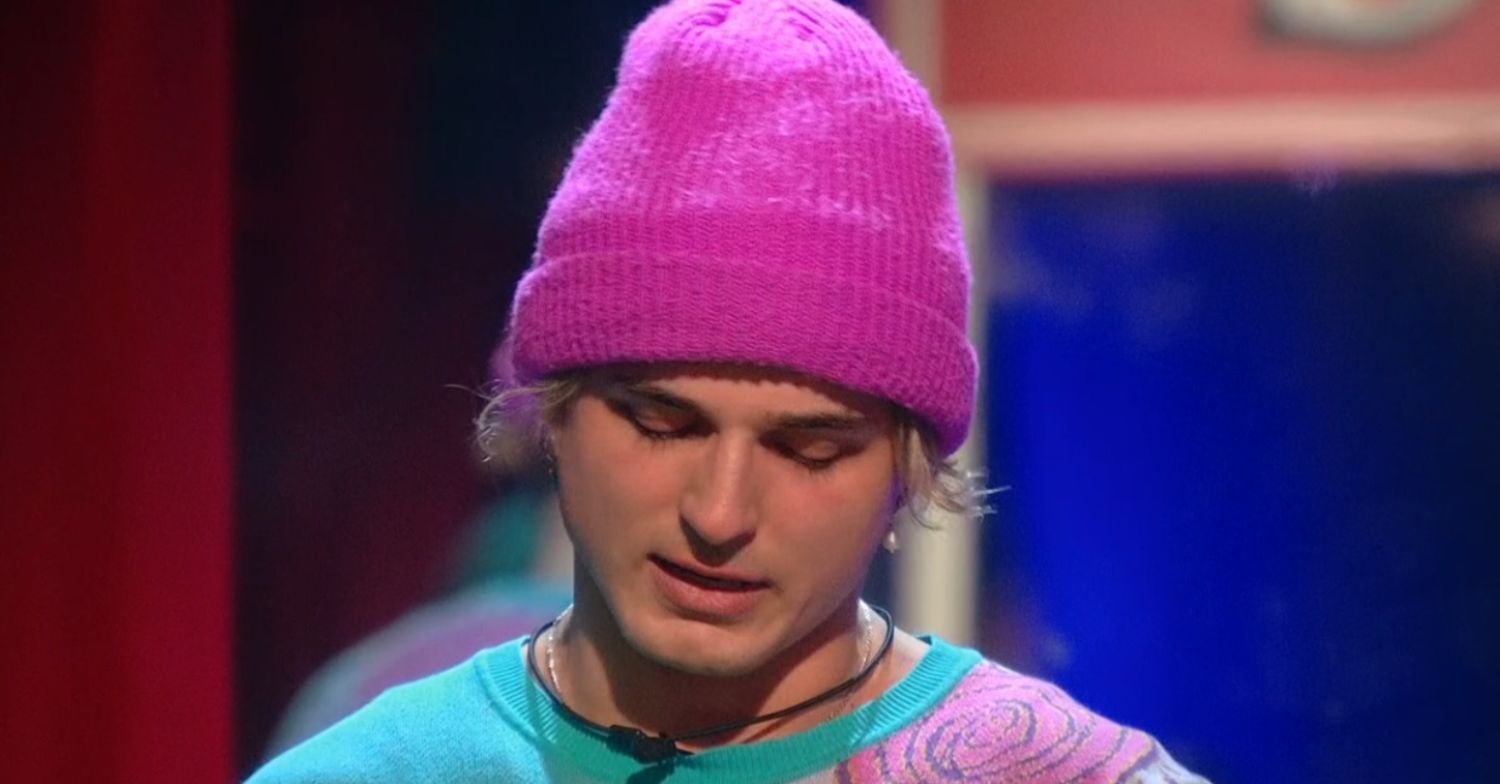 Nikita Kuzmin crying on Celebrity Big Brother