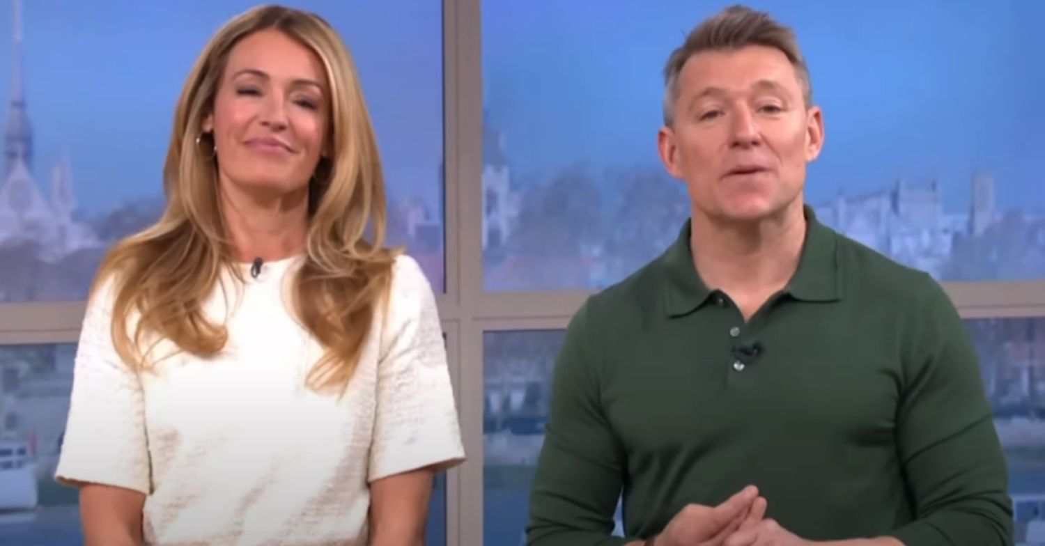 Cat Deeley and Ben Shephard presenting This Morning