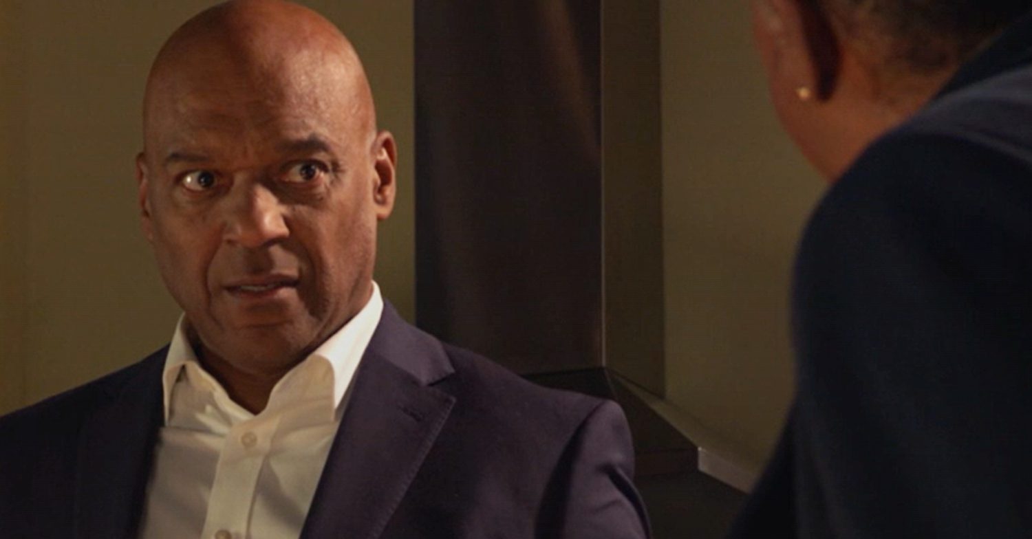 EastEnders' George is stunned