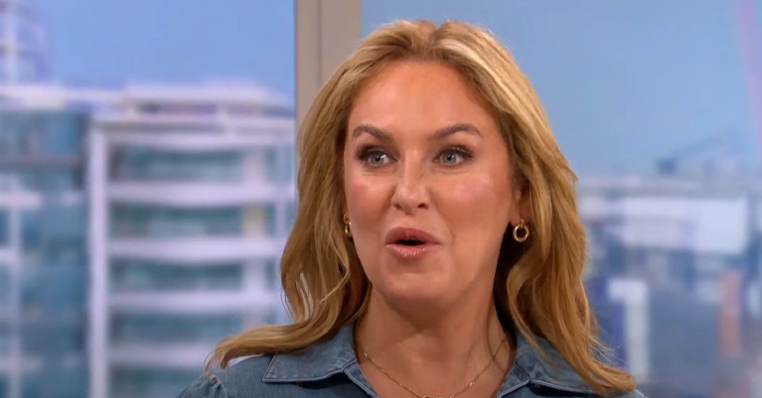 Josie Gibson talking on This Morning