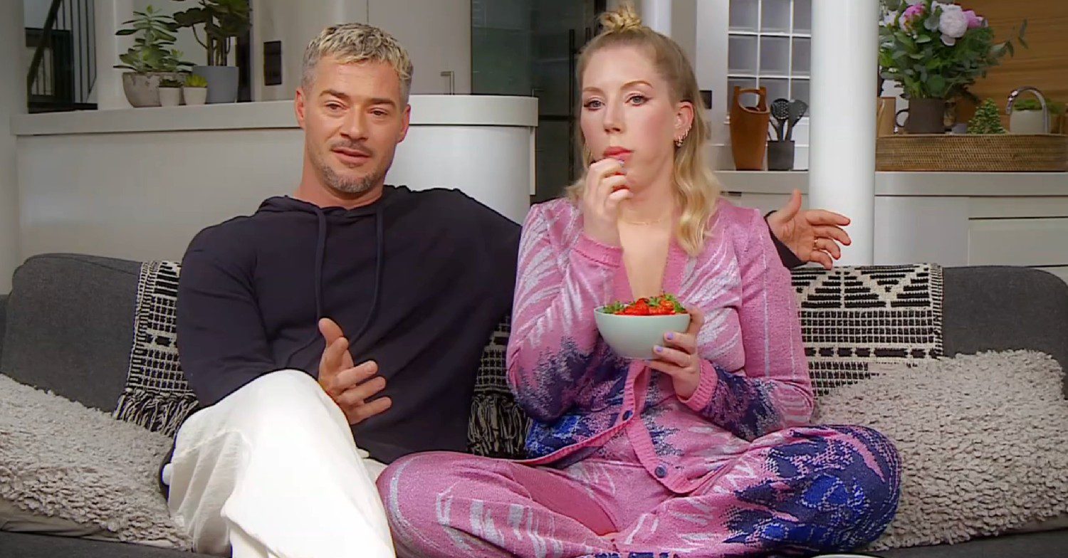 Katherine Ryan and Bobby Koostra on Celebrity Gogglebox