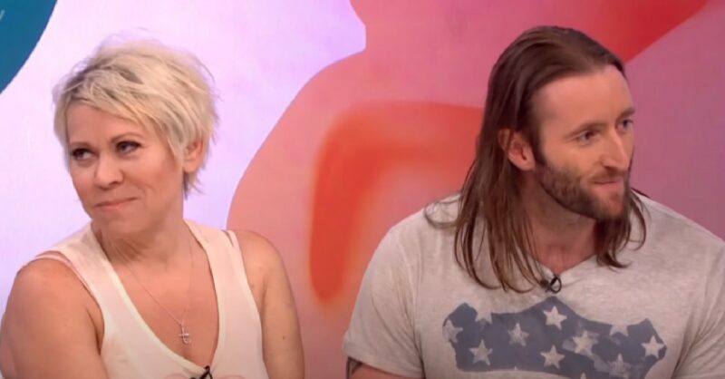 Tina Malone and husband Paul Chase on Loose Women