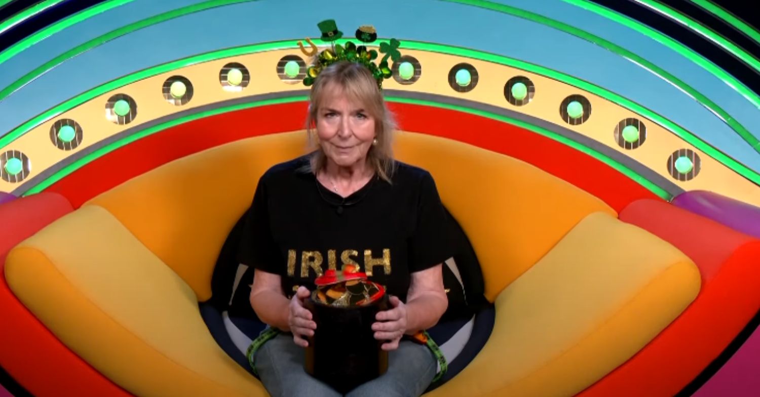 Fern Britton in the diary room