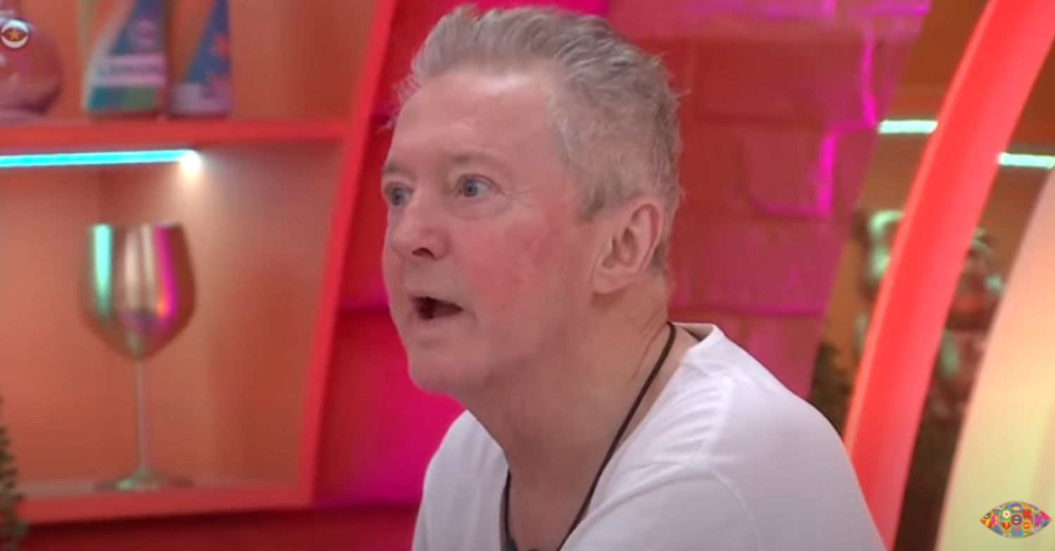 Louis Walsh with a shocked face