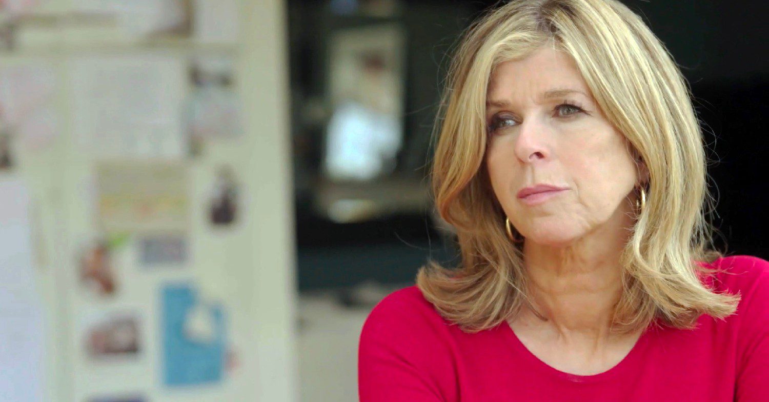 Kate Garraway looking into the distance 