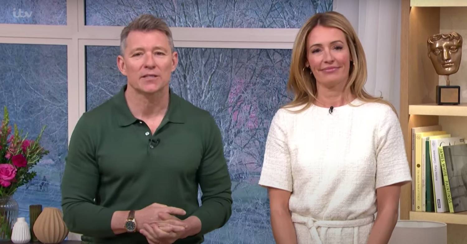 Ben and Cat hosting This Morning today