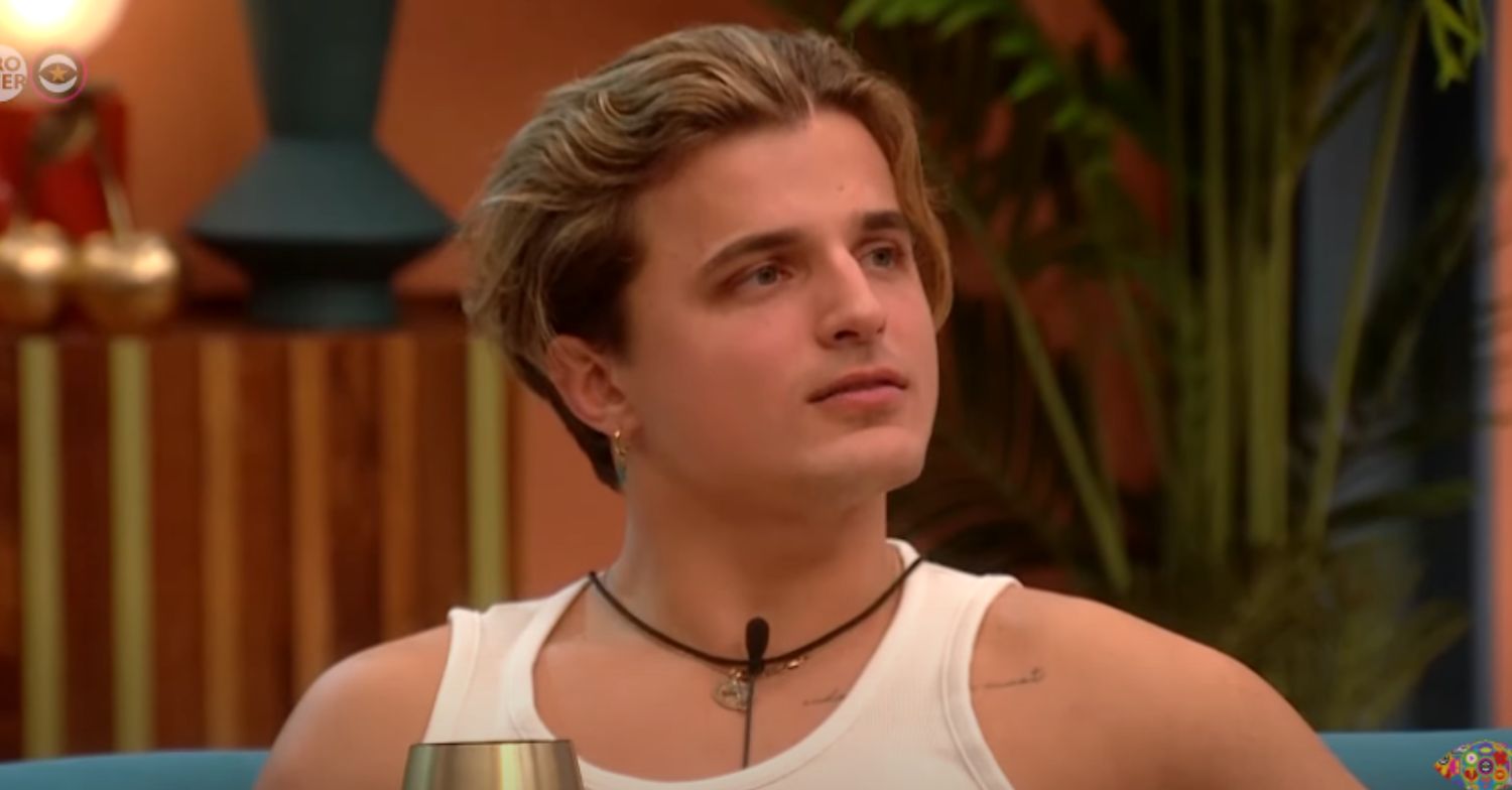 Nikita Kuzmin in the Celebrity Big Brother house