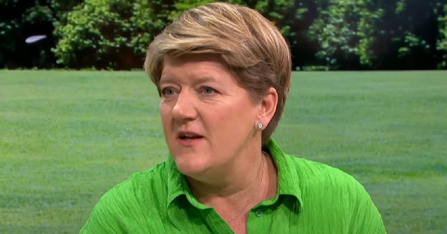 Clare Balding speaking on GMB