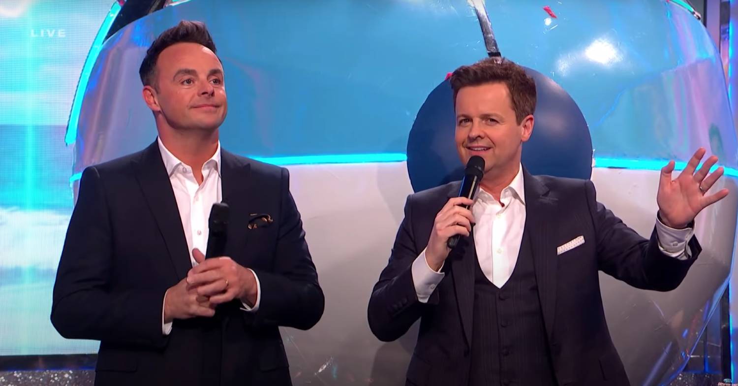 Ant McPartlin and Dec Donnelly presenting SNT