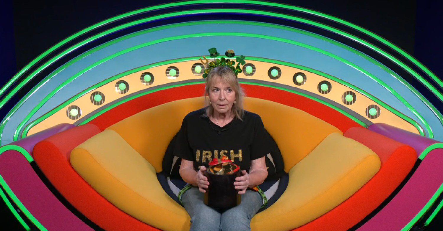 Fern Britton in Celebrity Big Brother diary room