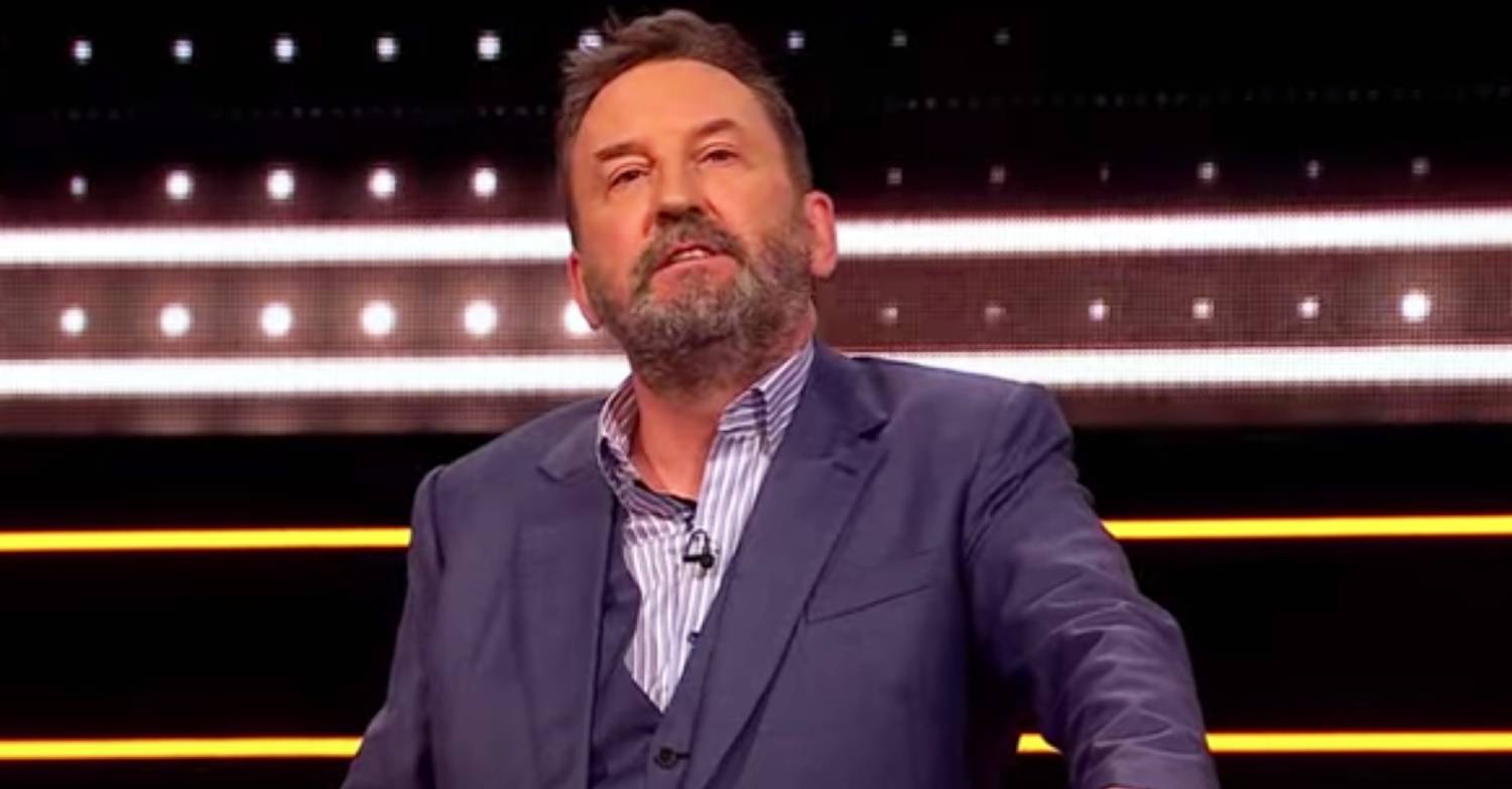 Lee Mack presenting The 1% Club