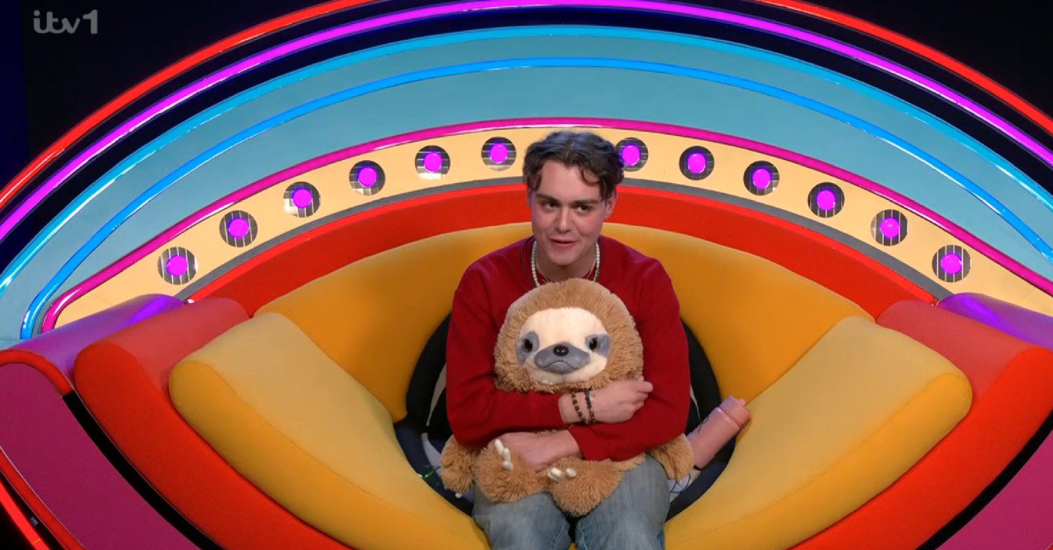 Bradley Riches in the diary room