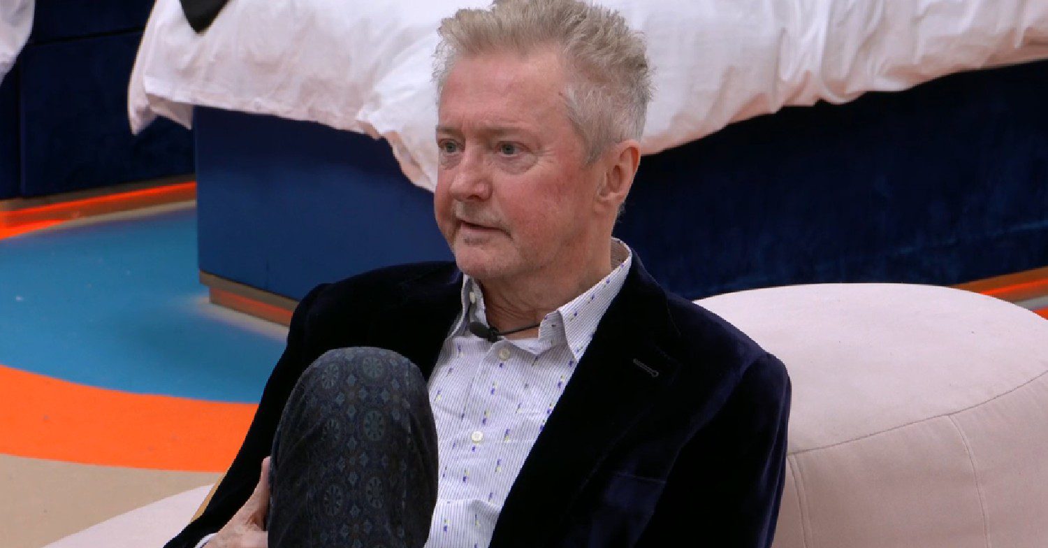 Louis Walsh in the Celebrity Big Brother house