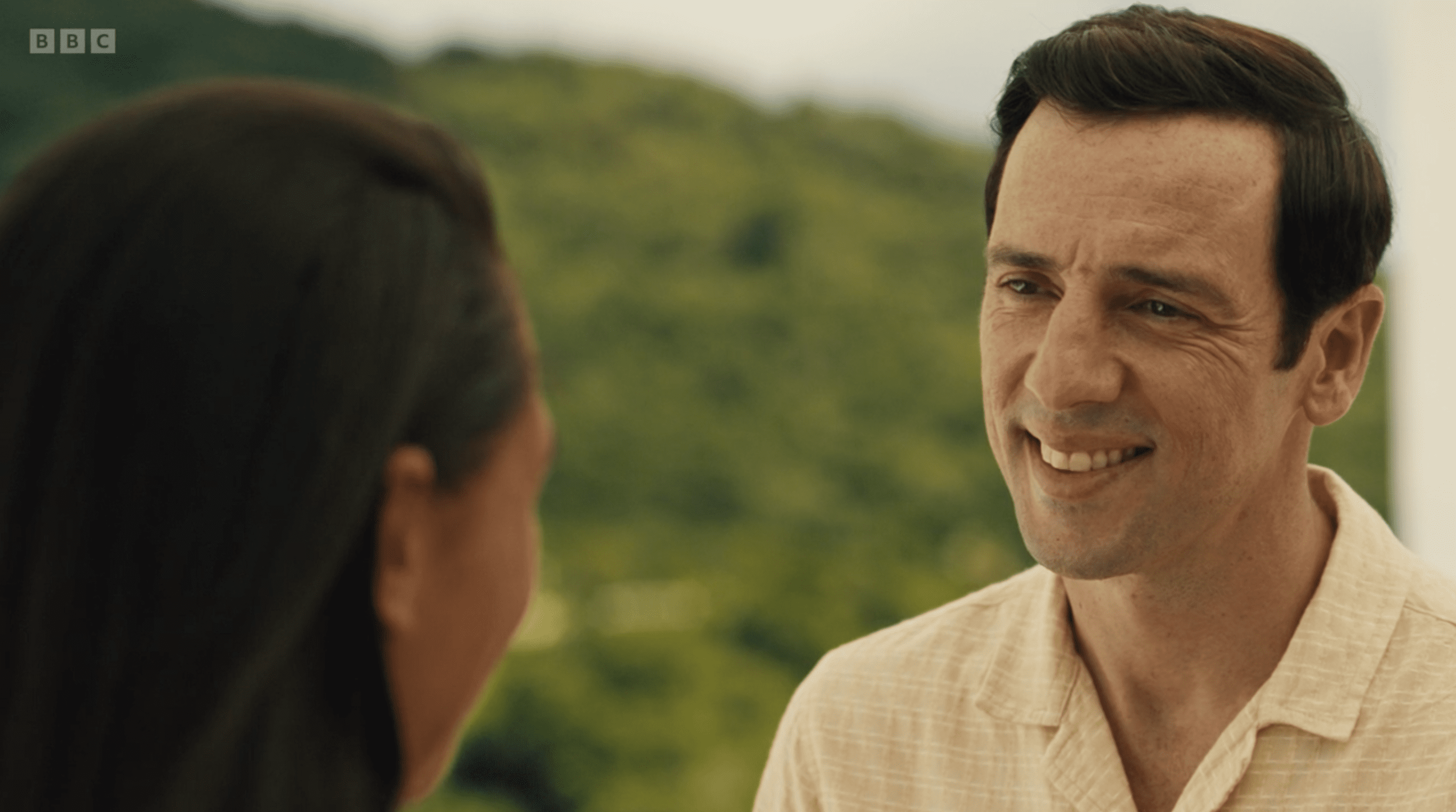 Neville and Florence confirm their feelings for each other in Death in Paradise