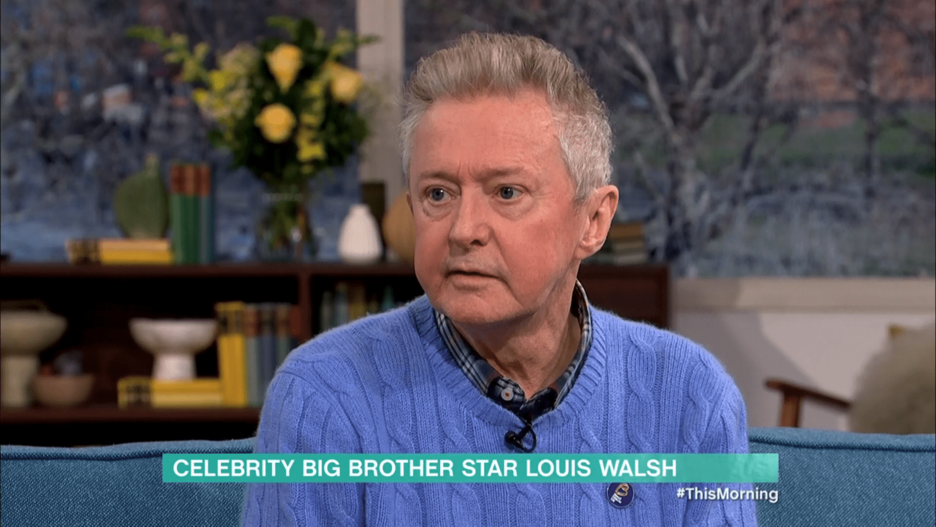 Louis Walsh speaking on This Morning today