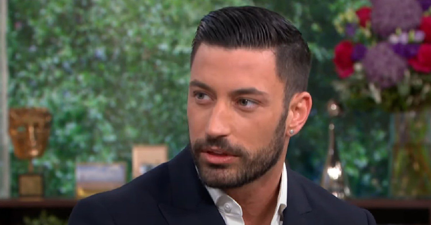 Strictly star Giovanni Pernice speaking on This Morning