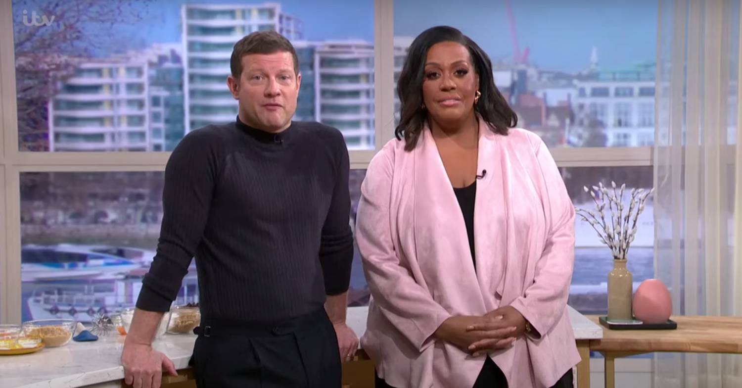 Dermot O'Leary and Alison Hammond presenting This Morning