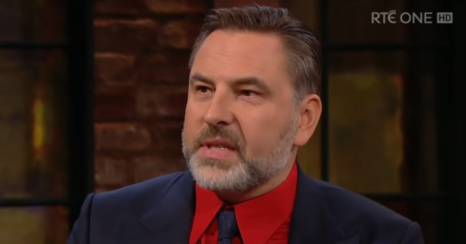 David Walliams on The Late Late Show