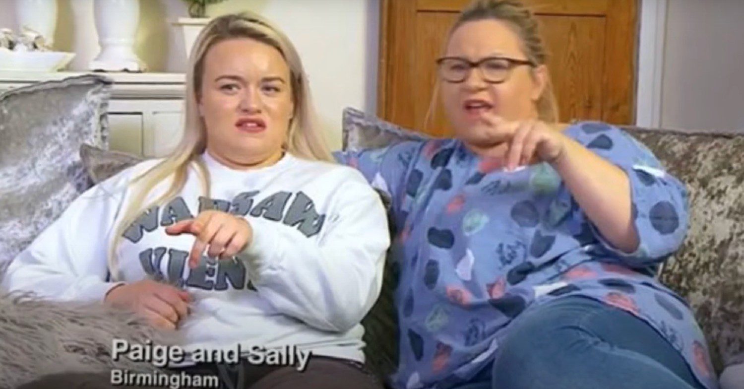 Paige and Sally on Gogglebox 