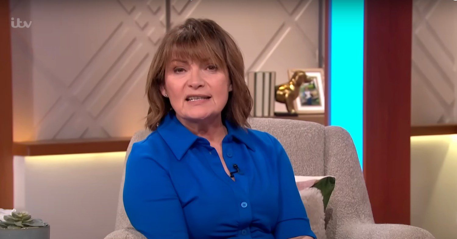 Lorraine Kelly speaking on Lorraine