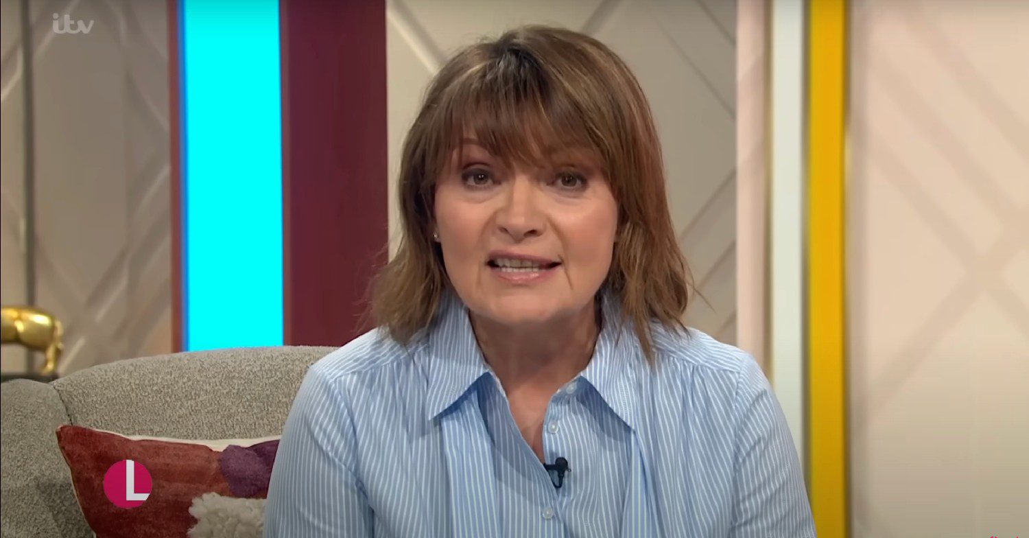 Lorraine Kelly speaking on Lorraine