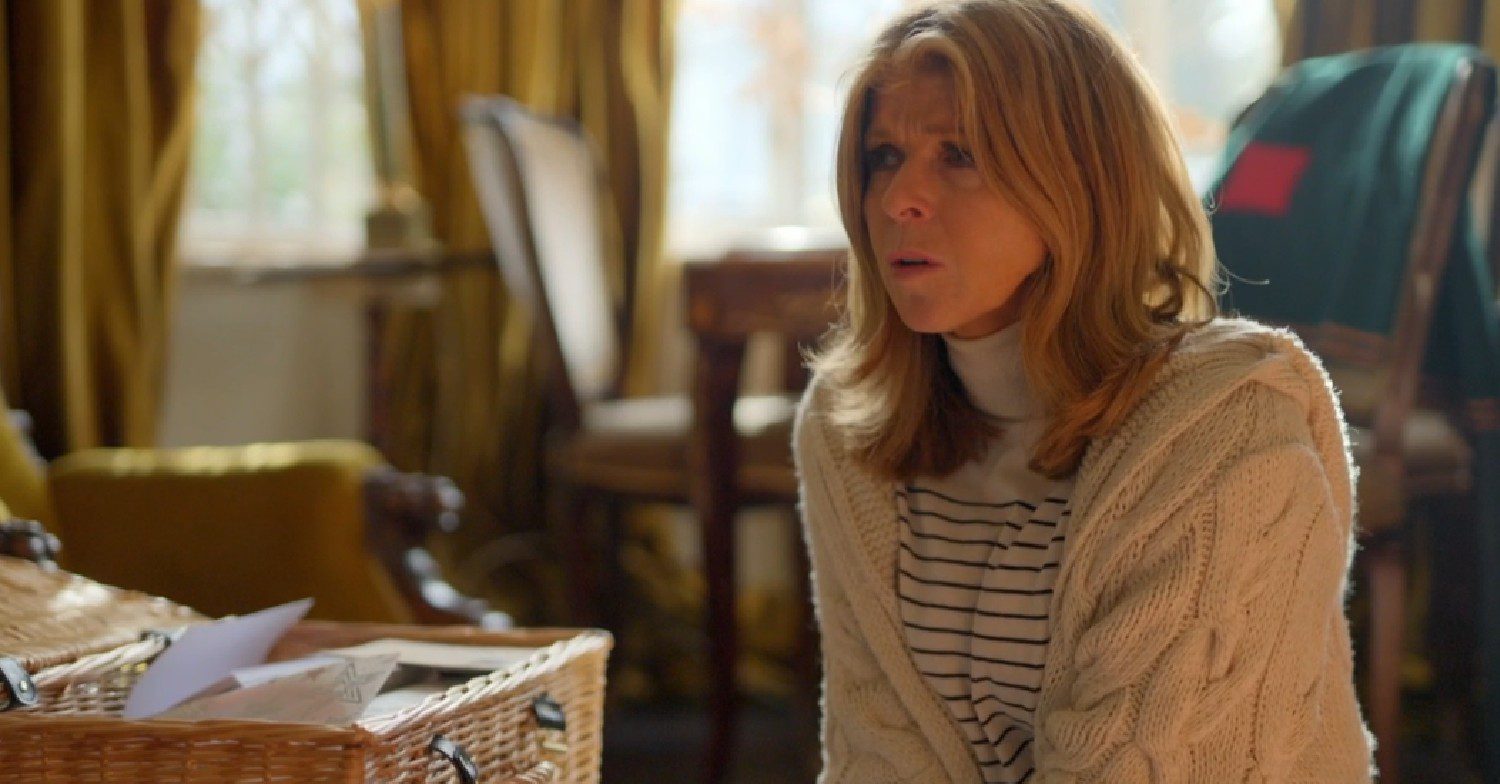 Kate Garraway talking to the camera in Derek Draper documentary