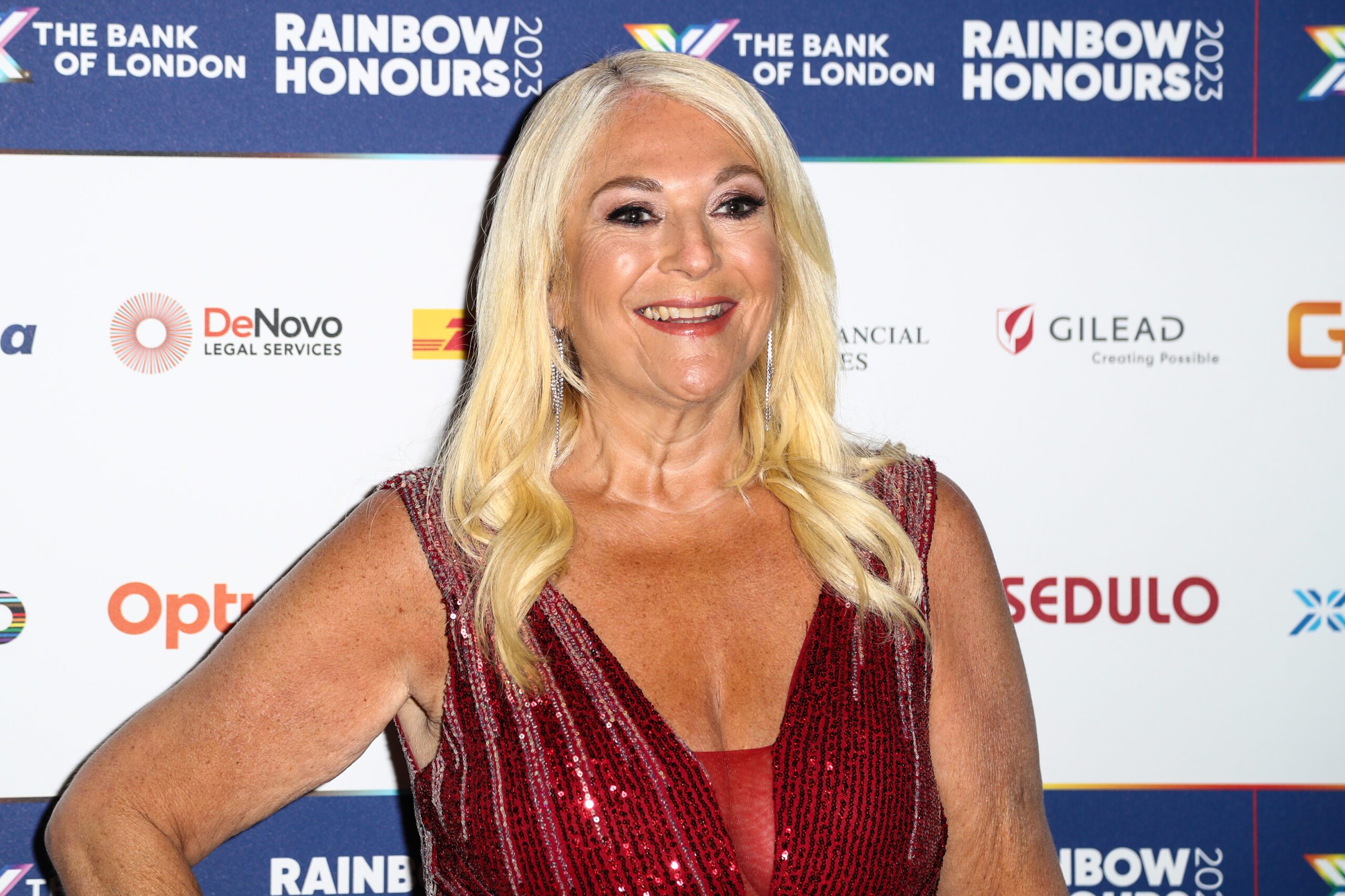 Vanessa Feltz at The Rainbow Honours Awards at the National History Museum