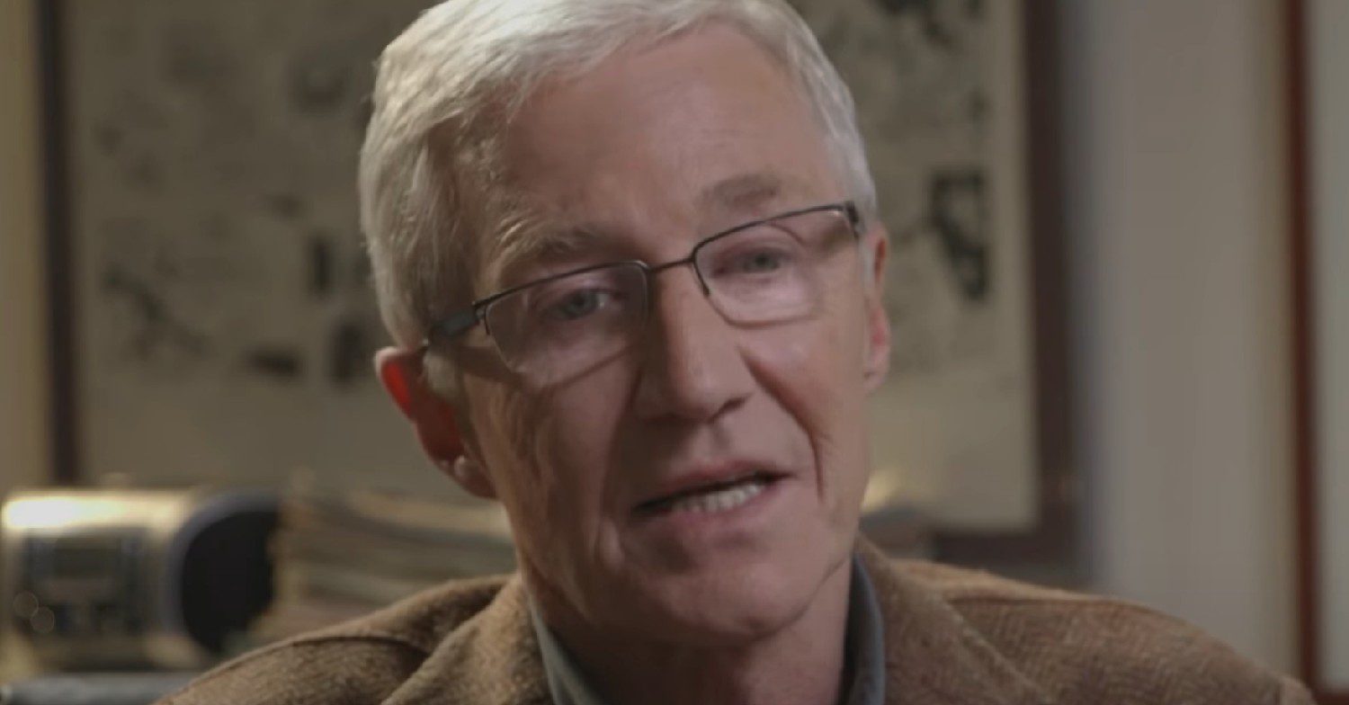 Paul O'Grady speaking in an interview