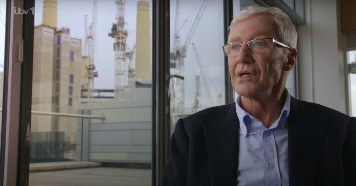 Paul O'Grady near Battersea 