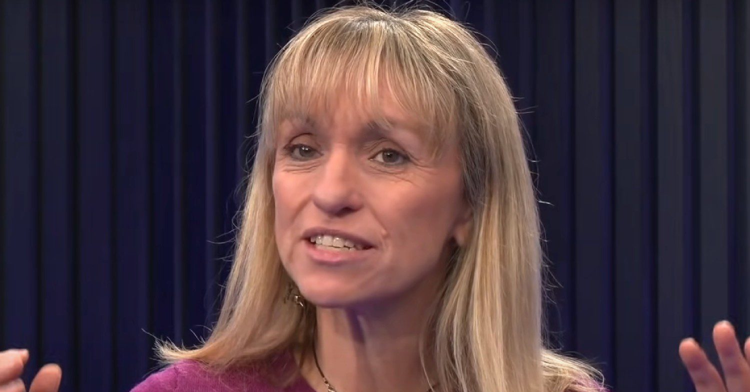 Michaela Strachan speaking 