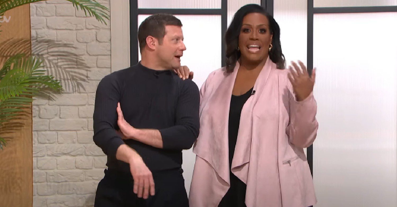 Dermot O'Leary and Alison Hammond on This Morning